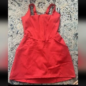 New With Tags Ta3 Red Swimdress 2x Corset